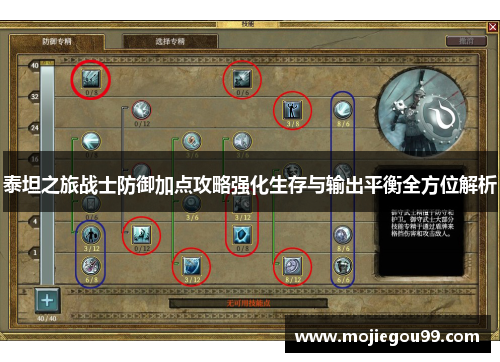 泰坦之旅战士防御加点攻略强化生存与输出平衡全方位解析